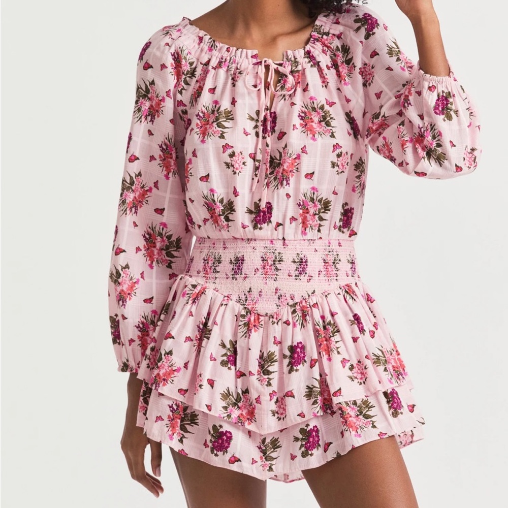 Loveshack Fancy Neutra Mini Dress - XS. NEW!